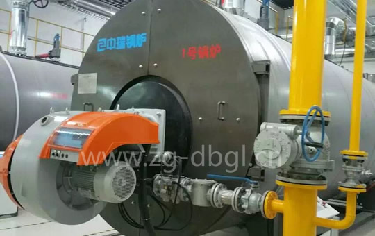 天津客戶燃氣熱水鍋爐案例